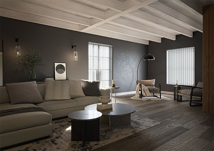 Batiste, Grey Mist - Vertical Blind - Image 7